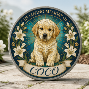Pet Memorial Stone – Stained-Glass Halo – In Loving Memory of Name - Personalized Memorial Stone 3ba327b5-df30-4815-a964-32cfd93c9775.png