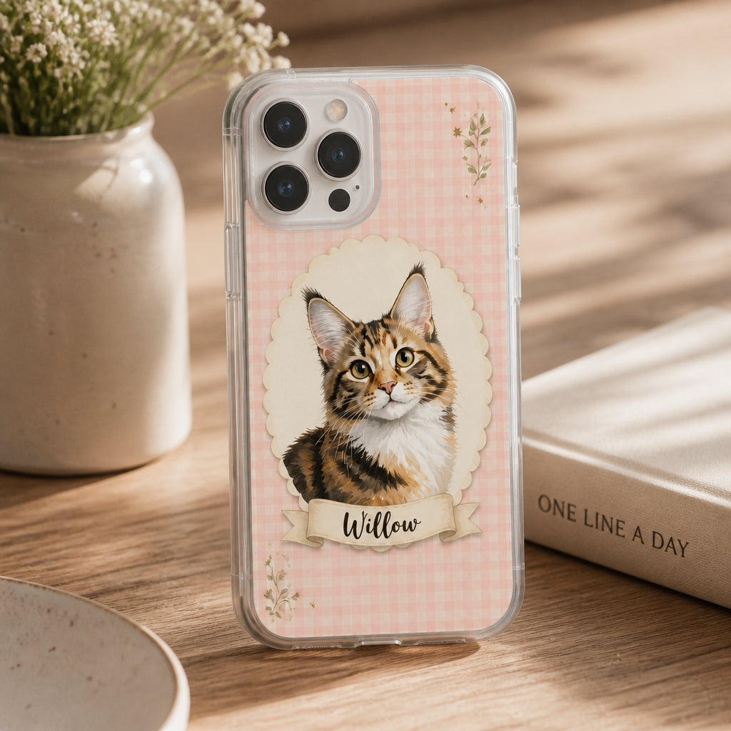 Custom Pet Portrait Phone Case – Watercolor Cameo + Name - Personalized Phonecase 3bc8285e-cbc7-4497-9476-f7d3c6ef59fe.jpg