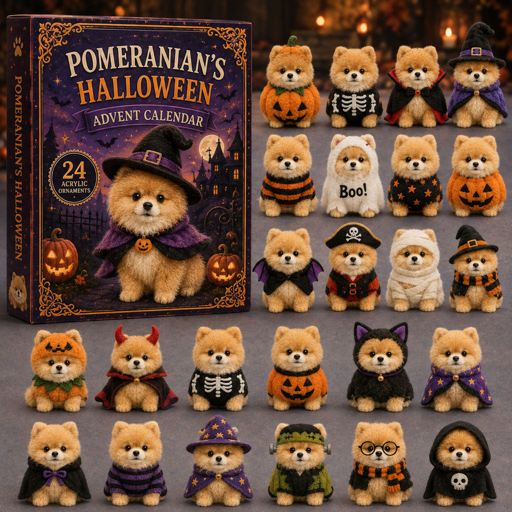 Spooky Pomeranian Advent Calendar 2026 - 24-Day Festive Countdown, Acrylic Charms Blind Box - Gift For Dog Lovers 3bf0fba6-e30d-4d09-b908-050446e65e84-pomeranian.jpg