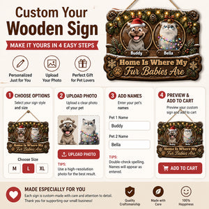 Custom Holiday Fur Babies Wood Sign – 2 Pet Cartoon Portraits & Names - Personalized Wood Sign 3bfe0fa3-ce44-4b7f-9dd6-761ef5f692d4.jpg