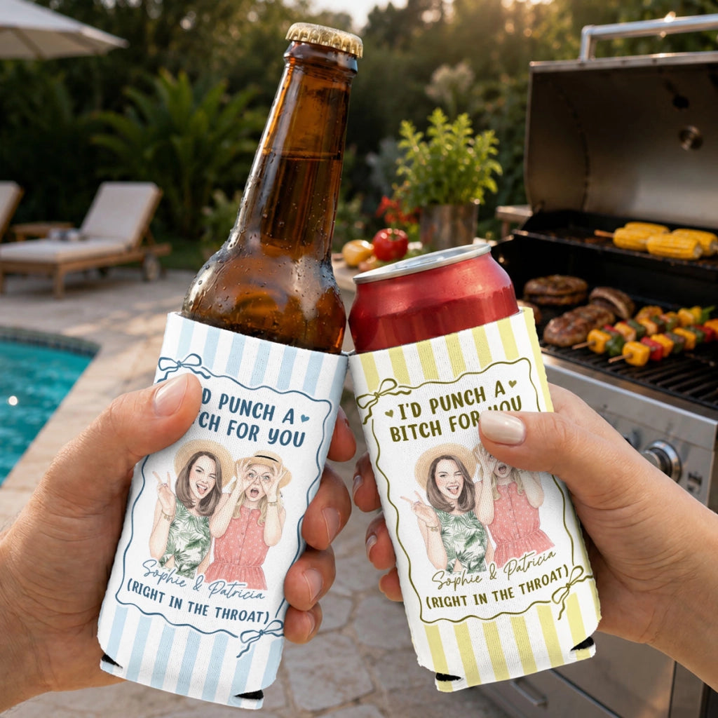 I Would Punch A Bitch For You - Personalized UV Printed Cup Cover - Gift For Bestie, Sister 3c113e40-8e2b-4e30-9d61-5ea06b36060c-6.webp