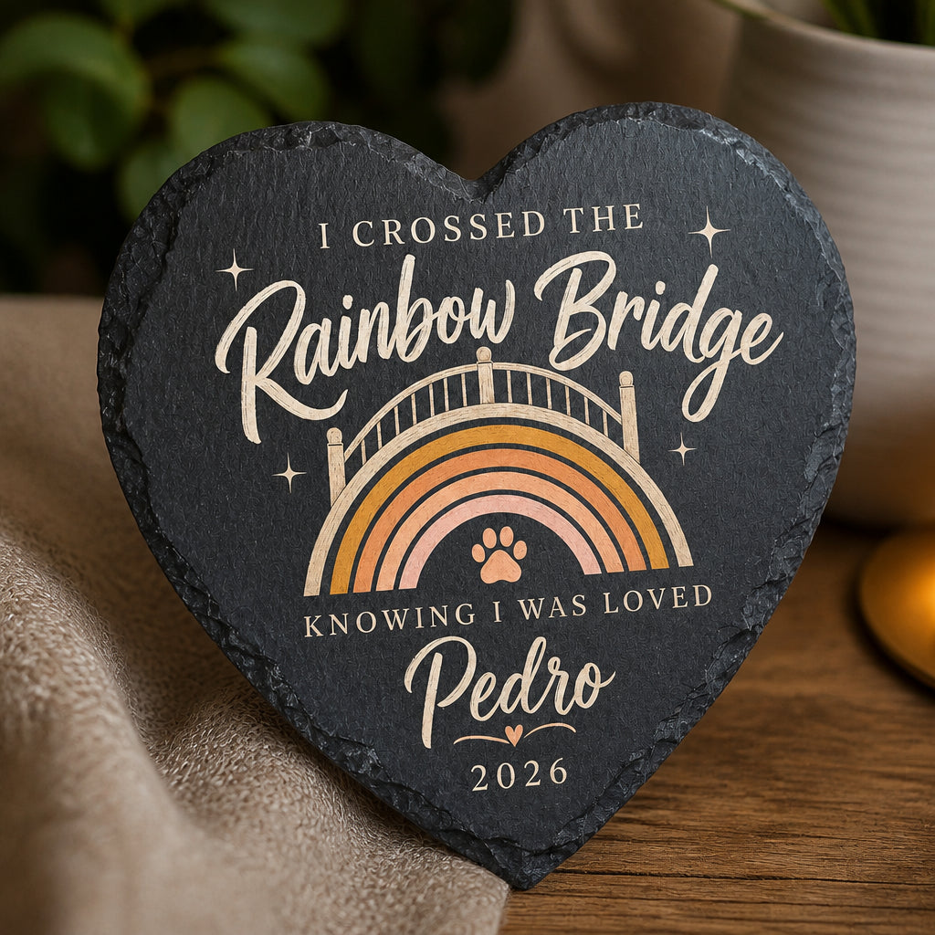 Rainbow Bridge Pet Memorial Slate Heart – Custom Name & Year - Personalized Slate Memorial Stone 3c155233-b24d-46c3-a5f9-e3dc1a7f2dec.jpg