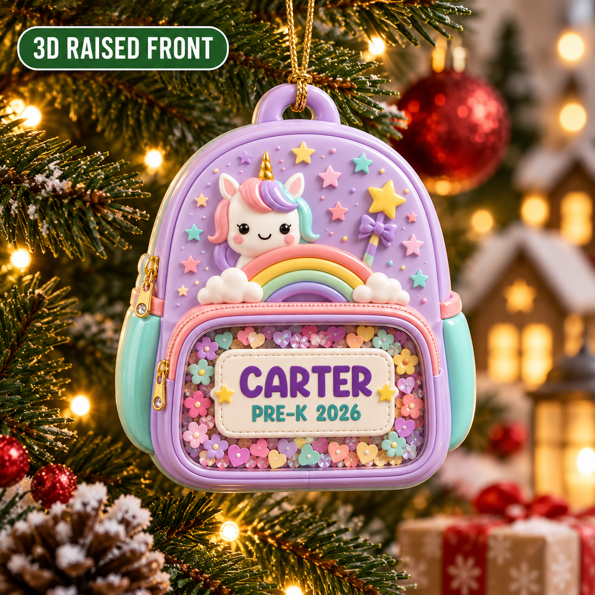 Personalized Backpack 3D Relief Ornament 2026, Kindergarten Ornament, First Day of School Gift, Class Of 2026, 3d Relief Ornament Christmas Keepsake for Kids 3c1ec611-7239-4707-89e1-d941492b472d-f8c0d763-cc46-4083-8be2-48cd3f5ff3a4.png