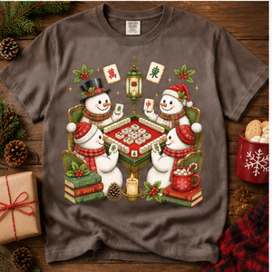 Christmas Mahjong Shirt, Snowman Mahjong Shirt, Mahjong Lover Shirt, Mahjong Lover Gift, Funny Mahjong Lover Shirt, Mahj Tee 3c280e4d-714d-4eab-9321-64e79b708a55-04_espresso_20pct_lighter.png
