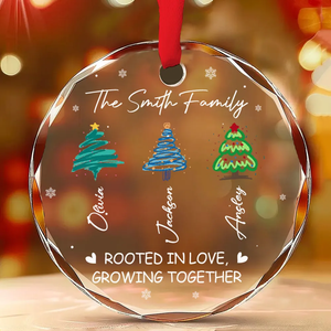Love Grows Where We Are Rooted - Personalized Glass Ornament - Christmas Gift For Family 3c3cf7c1-bbd4-414a-b6bb-7b12b67b1071-banner-3_converted.png