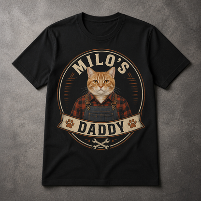 Cat Dad Personalized Name Tee - Personalized T-shirt 3c455d7b-4ef7-4060-a3cc-fb3cc4fac420.png