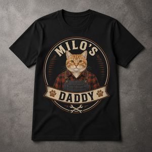 Cat Dad Personalized Name Tee - Personalized T-shirt 3c455d7b-4ef7-4060-a3cc-fb3cc4fac420.png