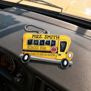 Thanks For Going The Extra Mile - Personalized Car Hanger Ornament