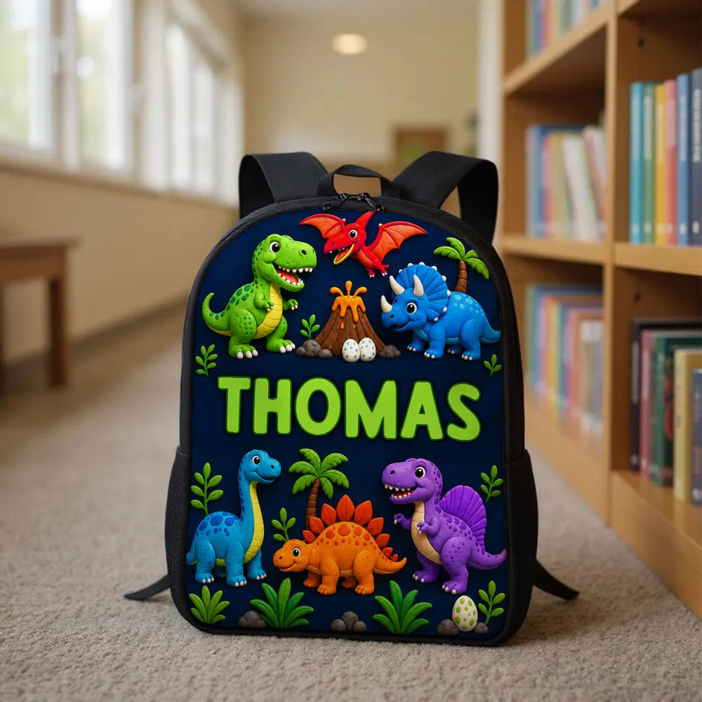 Animal for Boys Girls - Personalized Backpack - Back to School Backpack for Kids