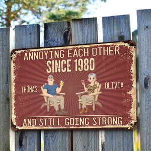 Everlasting Love - Personalized Custom Metal Sign