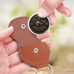Keep Moving Forward Son - Personalized Custom Pocket Hug