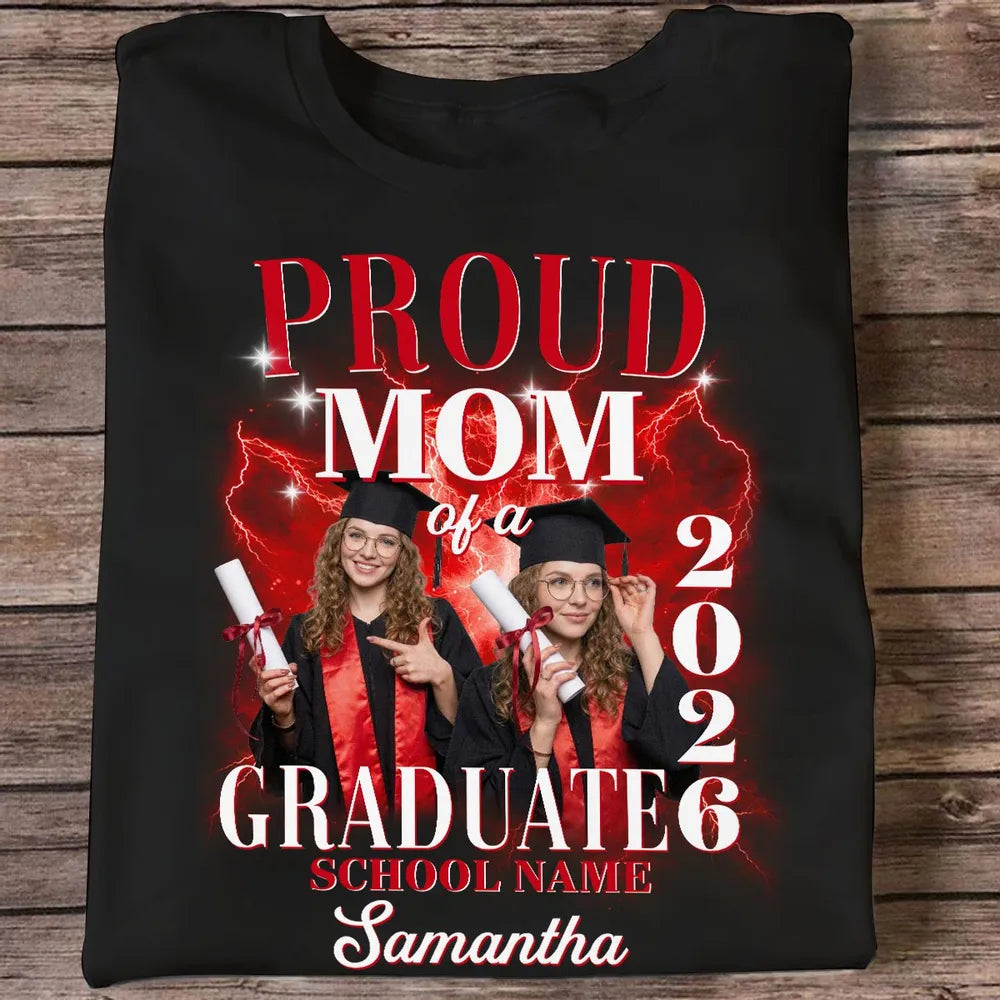 Proud Family of Graduate 2026 - Personalized Family Shirt