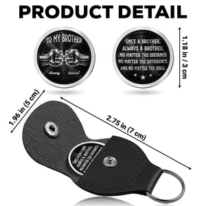 Once A Brother And Always A Brother - Personalized Custom Pocket Hug