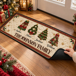 Christmas Crew - Personalized Runner Rug