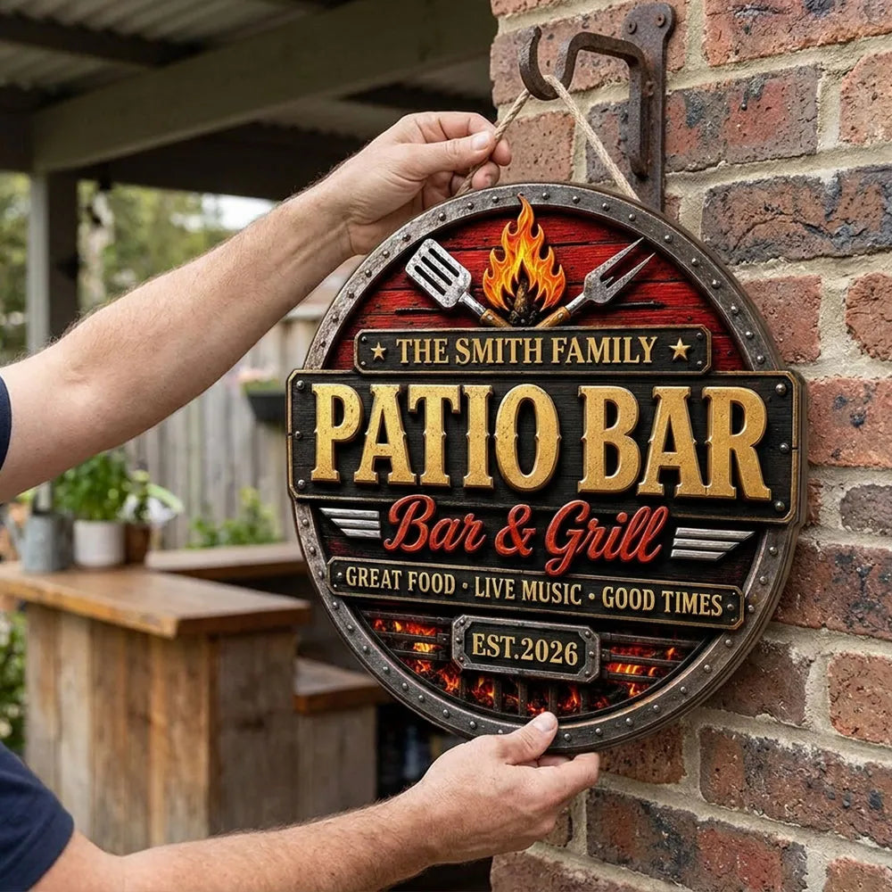 Where I Belong - Personalized Wood Sign