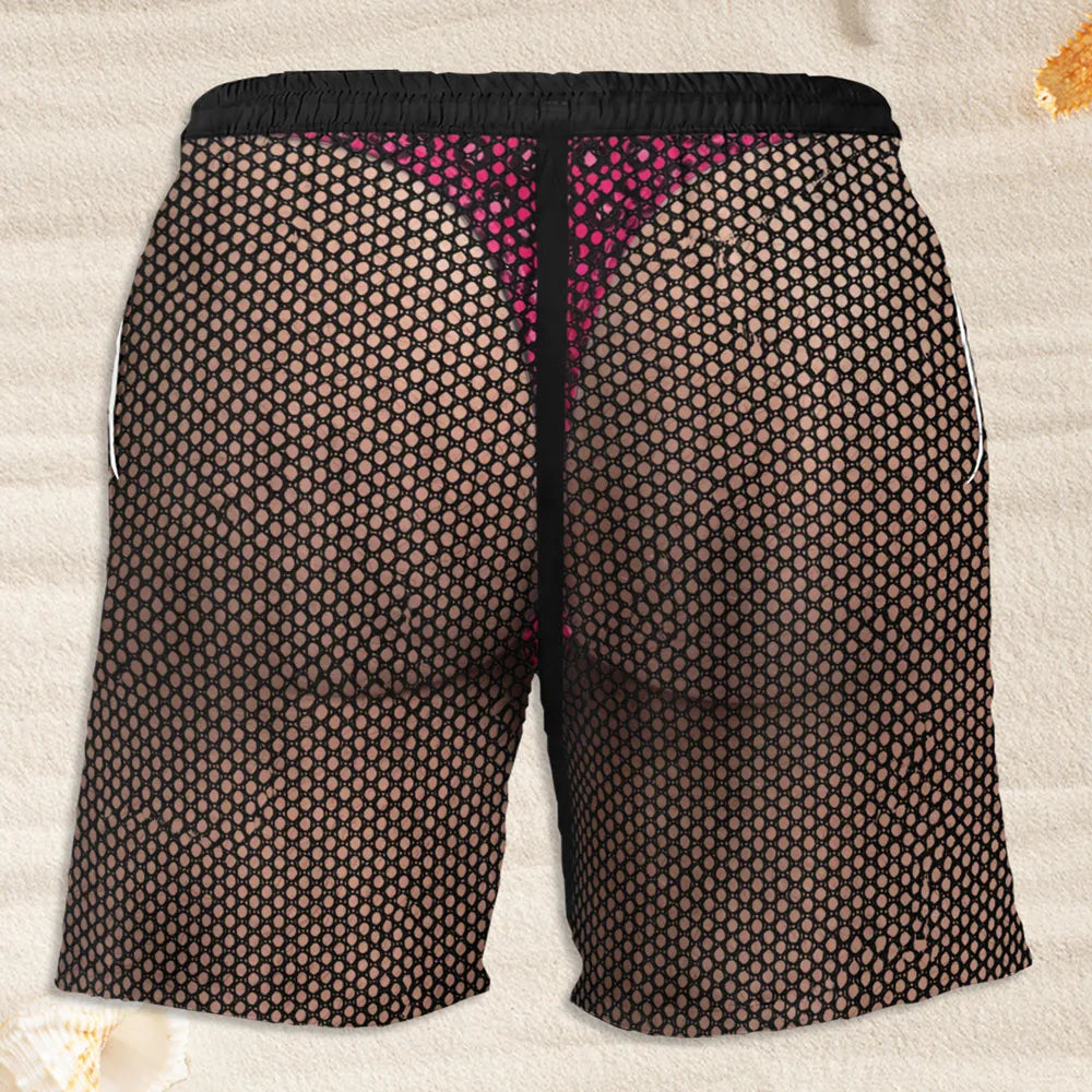 We Crack Us Up - Personalized Beach Shorts