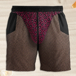 We Crack Us Up - Personalized Beach Shorts