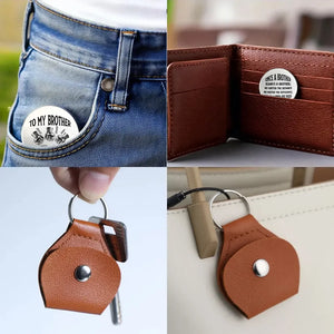 Once A Brother And Always A Brother - Personalized Custom Pocket Hug