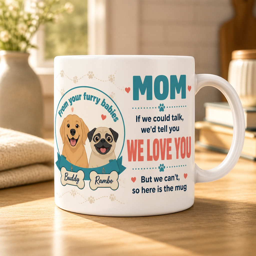 From Your Furry Babies — Mom We Love You Personalized Dog Names Mug - Personalized Mug 3c6ca2dd-75b0-495b-b6be-1aae86c89bd3.png