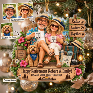 Custom Photo & Dog Photo Gardening Ornament - Personalized Retirement Gift For Garden Lover 3c806ef0-5247-401d-97e5-ff3ace53f7f1-mockup-slot-4-1789636216063.png