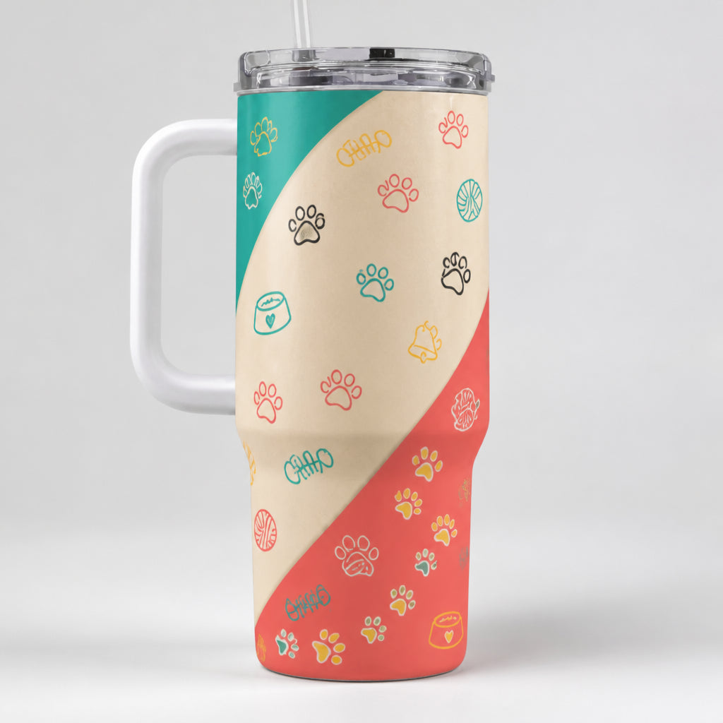Custom Cat Photo + Name Doodle Wrap – 40 oz Handle Tumbler - Personalized 40 oz Stainless Steel Tumbler 3c895db1-1aaf-42e6-96cd-97c02447d0c1.jpg