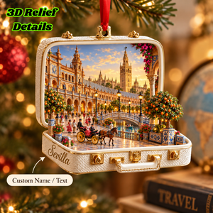 Personalized Seville Christmas Ornament – Custom Name 3D Spain Travel Keepsake for Sevilla Lovers & Travelers 3c8ffc6c-c830-4eb2-aa1e-6fa080ee53dc-mockup-annotated-1789439211998.png