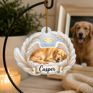 Angel Pet Memorial Shape Ornament – Upload Pet Photo & Name - Personalized Shape Ornament 3c9fcdc6-1fef-4988-b161-5ed62180ea30.jpg