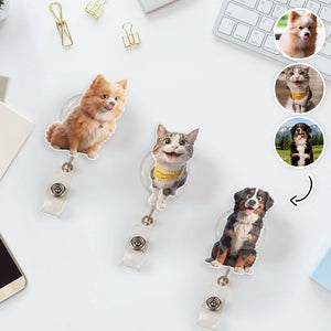 Bringing You Along To Work - Personalized Acrylic Badge Reel 3ccc879b-bea7-4523-a7d5-e359cf9b8ccd-1.webp