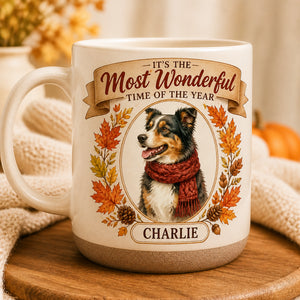 Autumn Pet Portrait Pottery Mug – It’s The Most Wonderful Time Of The Year - Personalized Pottery Mug 3cd052e3-9bdc-4665-9215-a6164cad6a9a.jpg