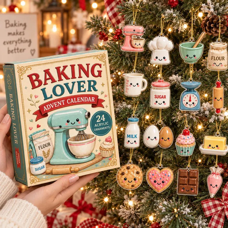 Baking Advent Calendar 2026, 24 Days Advent Calendar, 24 Acrylic Baking Ornaments, Baker Gift, Baking Lover Gift, Christmas Kitchen Decor 3cdccecf-e1b0-419c-a436-c08c69880505--egqaw3rqwfkyuokluil-oi-3-.webp