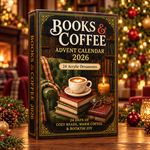 Book & Coffee Advent Calendar 2026 - 24-Day Festive Countdown, Acrylic Charms Blind Box - Gift For Reading Lovers 3cf883a9-7798-45a7-b73b-c1251aeb6c6a-book-box.png