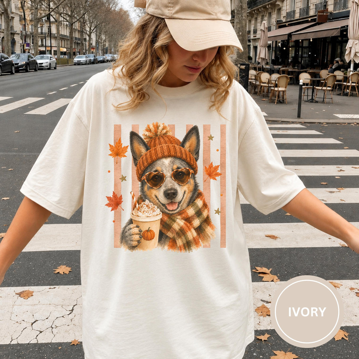 Fall Dogs Comfort Colors Shirt 120+ Dog Breeds, Personalized Dog Mom Tee, Autumn Cosy Dog T-Shirt, Pumpkin Spice Autumn Custom Pet Portrait 3cfbf0b3-e068-426c-be29-e2e30206b0e4-5.jpg
