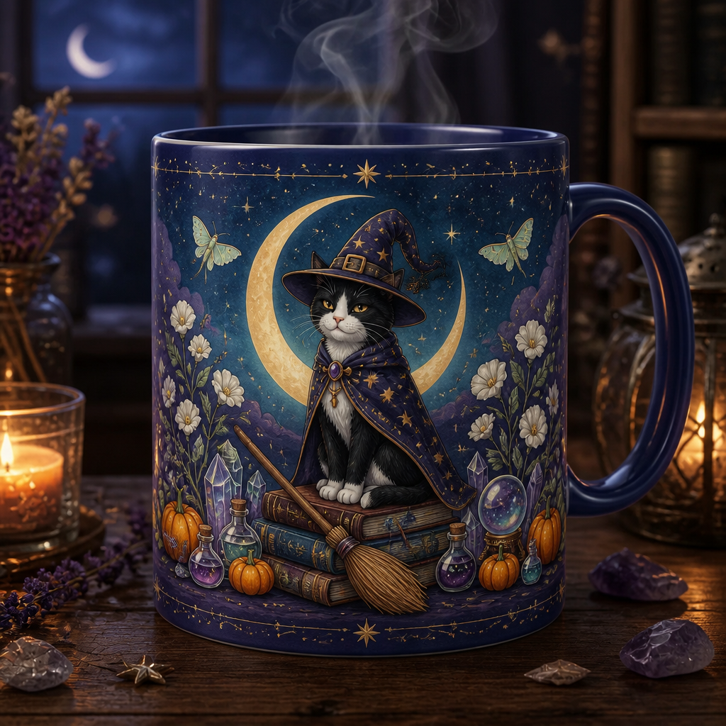 Twilight Witch Cat Edge-to-Edge Mug - Edge-to-Edge Mug 3cfd49da-27e7-4568-b985-d3871ad34469.png