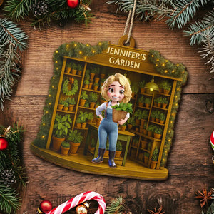 3D Effect Gardening Woman Man - Personalized Custom Shaped Wooden Ornament 3d12b80b-e86f-472e-96a1-336bc390d506-3DEffectGardeningWomanMan-PersonalizedCustomShapedWoodenOrnament-AT1816-CLA1570-MK-4.jfif