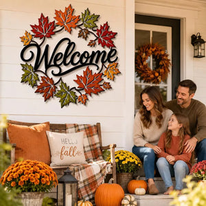 Fall Welcome Metal Sign, Autumn Maple Leaf Wall Decor, Seasonal Front Porch Accent, Rustic Entryway Art, Warm Harvest Housewarming Gift 3d1ef7f1-d935-4a3c-99e8-585528fbce9e-drftre-2-.webp