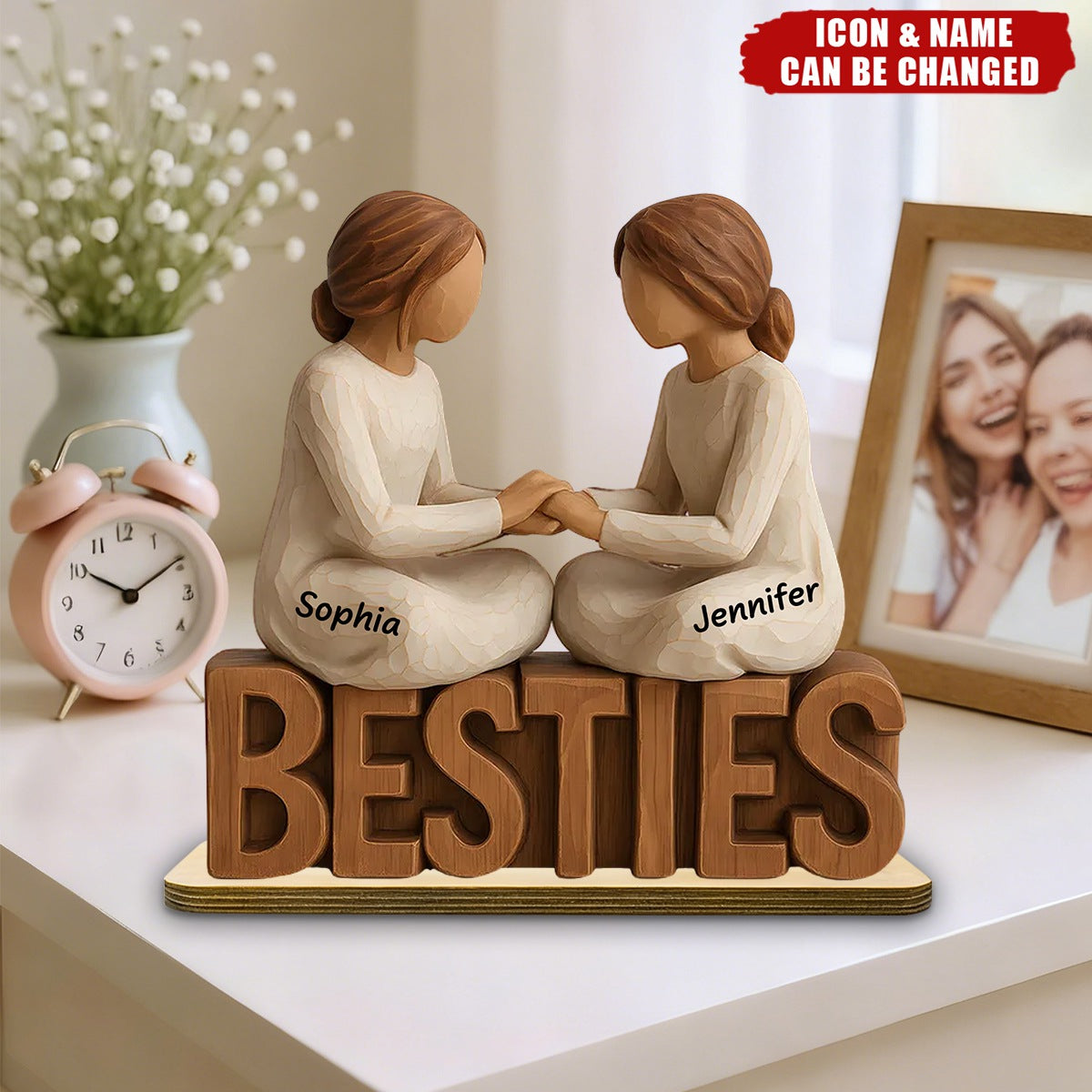 Besties Forever Together - Personalized Wooden Plaque - Gift For Best Friends 3d309452-9ea5-4473-8945-730dd2940f88-banenr-1.jpg