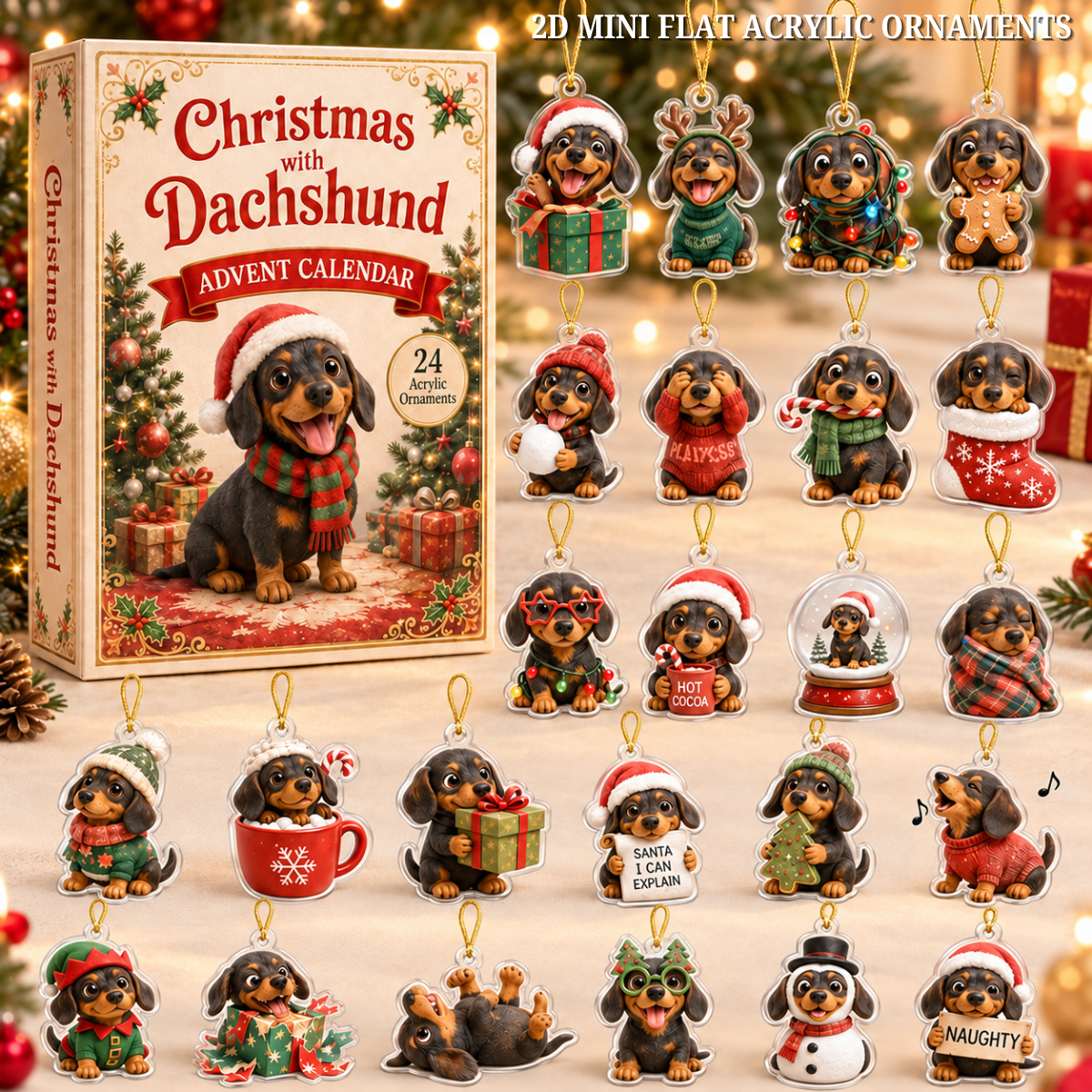 Christmas With Dachshund Advent Calendar 2026 - 24-Day Festive Countdown, Acrylic Charms Blind Box - Gift For Dachshund Lovers 3d3d3024-ad0d-4225-8af7-919c7262673b-dachshund-text.png
