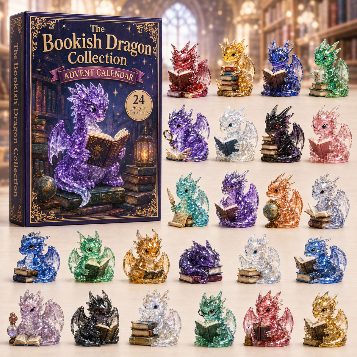 Bookish Dragon Advent Calendar 2026 - 24-Day Festive Countdown, Acrylic Charms Blind Box - Gift For Dragon Lovers 3d3e3d39-0f3f-4e96-a5d9-c79045569a0b-crystal-dragon.jpg