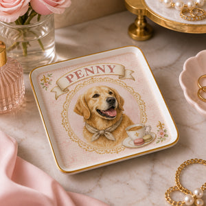 Patisserie Pup Portrait Trinket Dish - Personalized Jewelry Plate 3d56092d-a242-47e0-8a9c-319628c95cb7.jpg