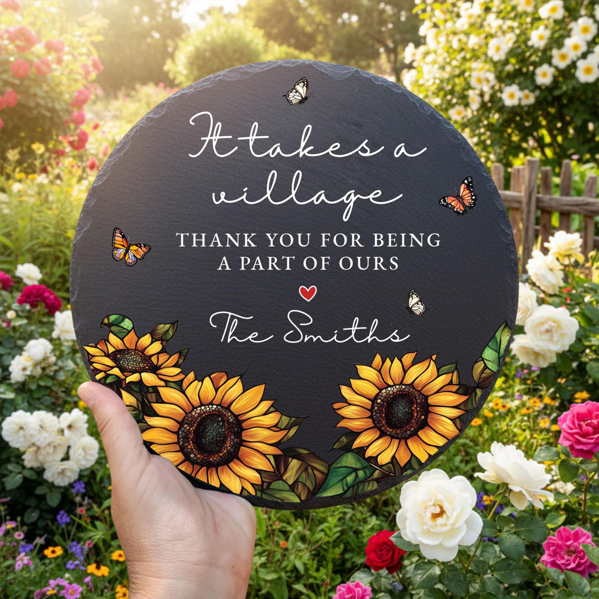 Personalized Garden Stone Thank You Gift, CustomTeacher Appreciation Gift for Caregiver, It Takes a Village Neighbor Gift, Nanny Gifts 3d6c8e20-b56f-4cde-8147-38e1fddcbfd2-6.jpg