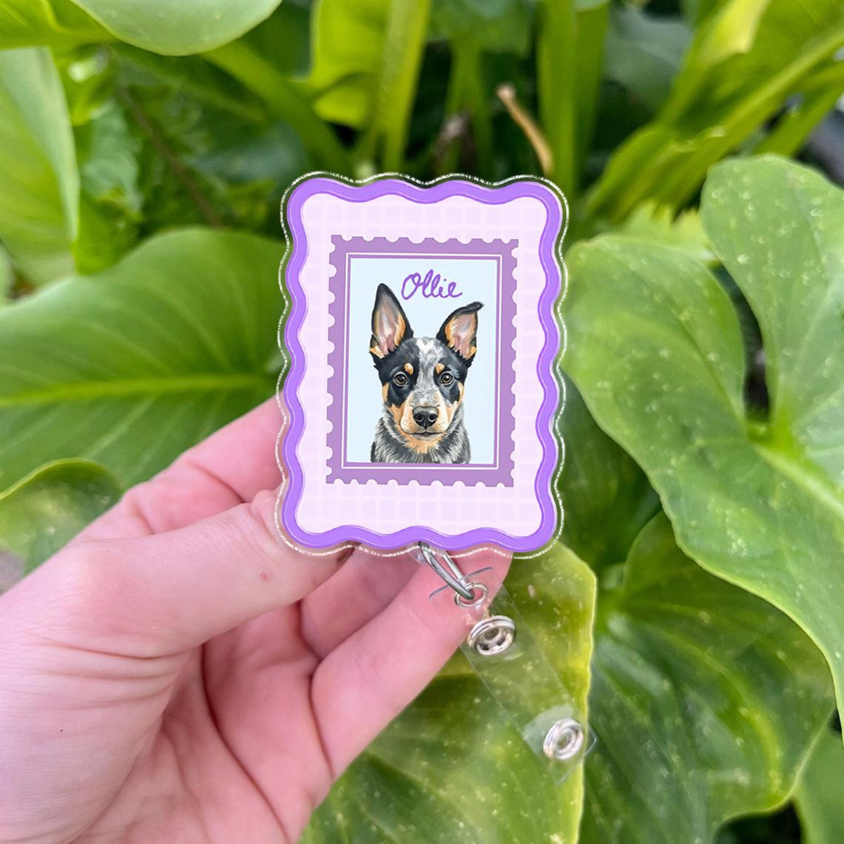 Personalized Dog Badge Reel, Custom Pet Watercolor Photo Badge Reel, Nurse Badge Reel, Dog Mom Gift 3da2aca4-d6dc-480c-adae-14e61a41e7c1-6.jpg