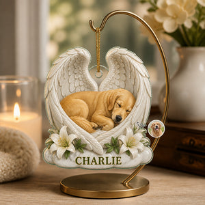 Angel Wings Pet Memorial Ornament — Photo Portrait + Name - Personalized Ornament 3dabf445-6380-4c11-8c8b-7a9ea88cc57b.jpg