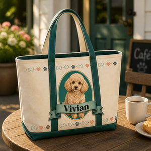 Personalized Poodle Name Tote Bag - Personalized AOP Tote 3dbb6ce7-4431-43fa-80b4-b0487fee8e95.jpg
