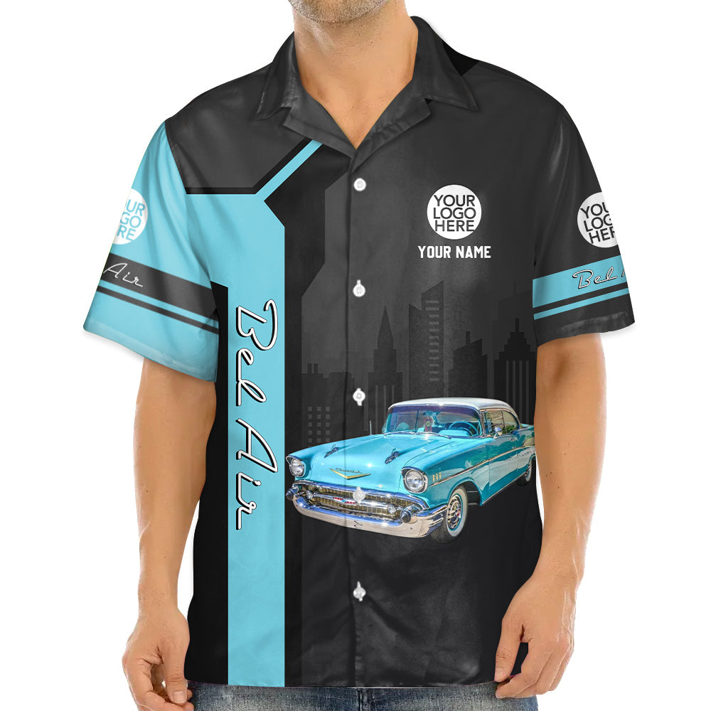 This Is How I Roll - Custom Photo Classic Car Shirt - Personalized Name Car Shirt
