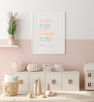 Girls Personalised Affirmation Print, Girls Bedroom Decor, Pastel Colours, Rainbow Wall Art, Positive Prints, Girls Nursery, Playroom Decor 3de3a1d1-1296-478c-8587-e1e6f12a388a-fdgdf-1-.jpg