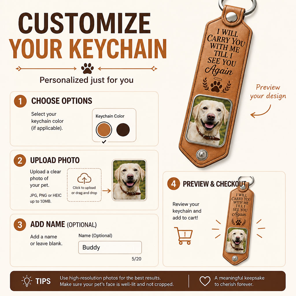 Carry You With Me Pet Memorial Photo Leather Keychain - Personalized Leather Keychain 3dec0dcb-92bc-435d-a47a-03f03dc5f93a.jpg