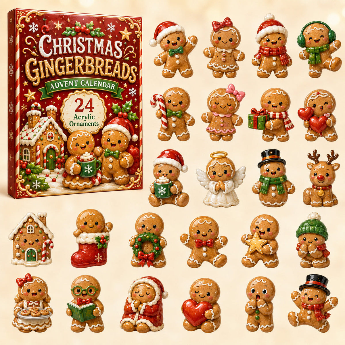 Christmas Gingerbreads Advent Calendar 2026 - 24-Day Festive Countdown, Acrylic Charms Blind Box - Gift For Family Members 3dfc4729-954a-475b-af10-6bcfe7553a3c-gingerbread.jpg