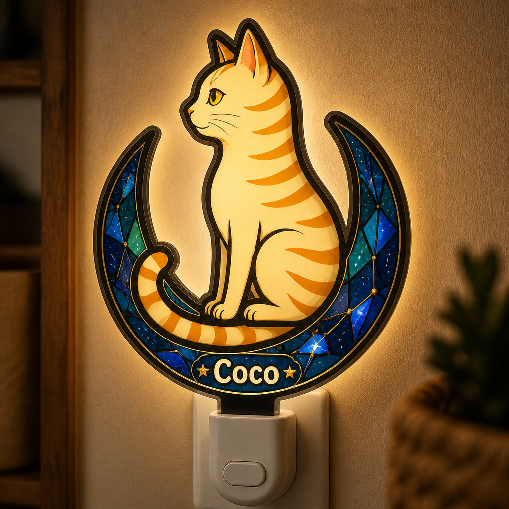 Personalized Cat on Crescent Acrylic Night Light - Personalized Acrylic Night Light 3e10bbb8-e801-4a08-890b-ad66cbfc7c56.jpg