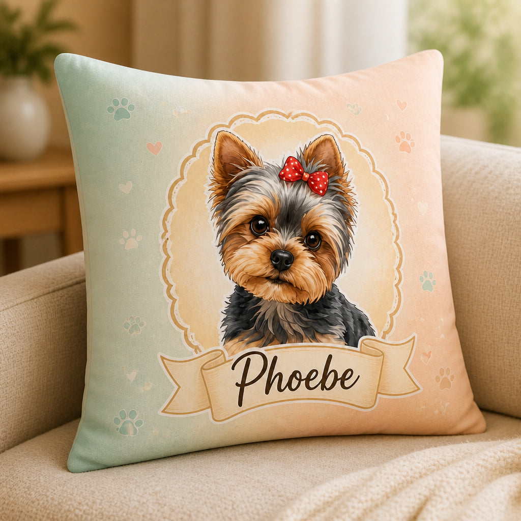 Custom Pet Portrait Pillow – Upload Photo, Hand‑Drawn Style with Name Accent - Personalized Pillow 3e3583f0-852c-4a2d-b806-a9f0a54bcce6.jpg