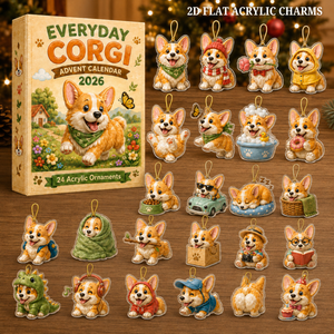 Everyday Corgi Advent Calendar 2026 - 24-Day Festive Countdown, Acrylic Charms Blind Box - Gift For Corgi Lovers 3e735ff8-686c-461e-92fe-ab1706db81e6-text.png